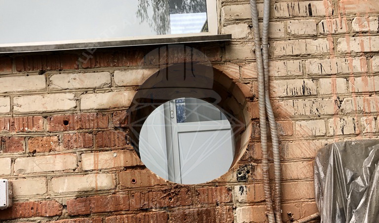 Алмазное сверление диам. 500 мм Алмазное сверление диам. 500 мм